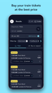 SNCF Connect: Trains & routes 20250507.1.0 screenshot 3