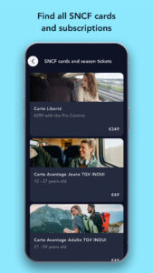 SNCF Connect: Trains & routes 79.05 screenshot 5