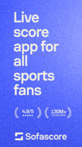 Sofascore: Live Sports Scores screenshot 1