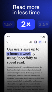 Speechify – Text to Speech 5.16.3708 screenshot 4