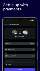 Bill Splitter: SplitMyExpenses 1.0.2 screenshot 3