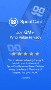 SpoofCard - Privacy Protection 5.8.0 screenshot 1