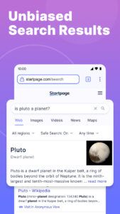 Startpage 135.0.7049.38.50 screenshot 2