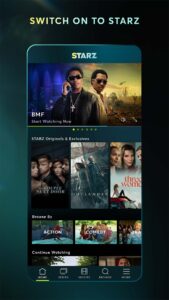 STARZ 6.1.0 screenshot 1