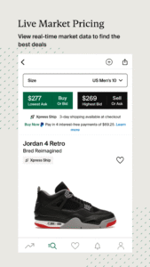 StockX - Sneakers and Apparel 4.65.0 screenshot 5