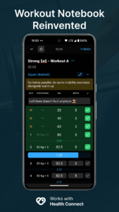 Strong Workout Tracker Gym Log v6.1.3 (120-640dpi) (Android v6.1.5 screenshot 1