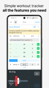 Strong Workout Tracker Gym Log v6.1.3 (120-640dpi) (Android v6.1.5 screenshot 2