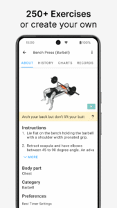 Strong Workout Tracker Gym Log v6.1.3 (120-640dpi) (Android v6.1.5 screenshot 3