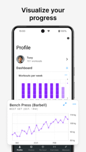 Strong Workout Tracker Gym Log v6.1.3 (120-640dpi) (Android v6.1.5 screenshot 4