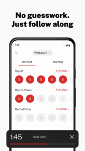 Stronglifts 5x5 Workout 3.10.8 screenshot 2