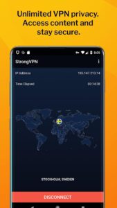 StrongVPN - Fast, Private VPN 2.4.7.0.260889 screenshot 1