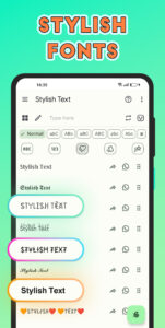 Stylish Text - Fonts Keyboard 2.6.5-gms screenshot 2
