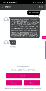 T-Mobile IP Relay 70.8.1.00414 screenshot 4