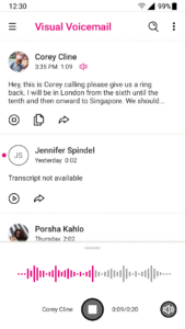 T-Mobile Visual Voicemail screenshot 3