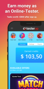 testerup - earn money 1.9.997 screenshot 1