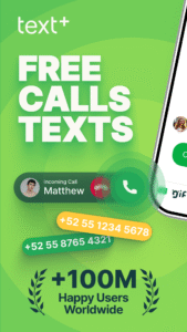 textPlus: Text Message + Call 5.9.0.4662 screenshot 1