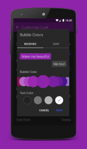 Textra SMS 4.80 screenshot 2