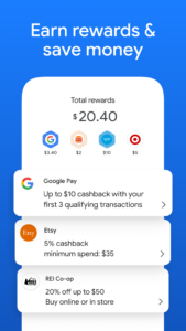 Google Pay: Save and Pay 284.1.1 (arm64-v8a_release_flutter) screenshot 2