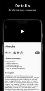 Thenics: Calisthenics Coach 5.7.2 screenshot 8