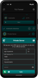 TLS Tunnel: Fast Secure VPN 5.1.15 screenshot 5