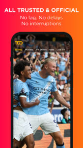 TOD – Sports & Entertainment screenshot 1