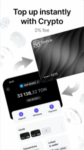 Tonhub: Crypto Wallet & Card 2.5.20 screenshot 2