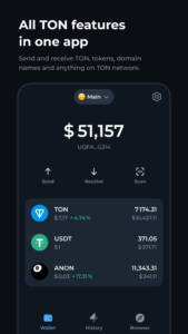 Tonkeeper — TON Wallet 5.1.4 screenshot 2