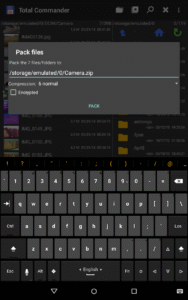 Total Commander - file manager 3.60b5 screenshot 12