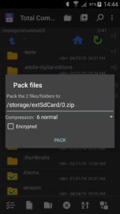 Total Commander - file manager 3.60b5 screenshot 3