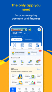 Touch 'n Go eWallet 1.8.65.1 screenshot 1