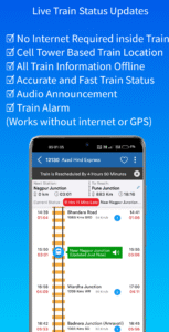 Track My Train - Live Status 3.6.7 screenshot 1
