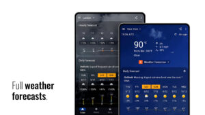 Transparent clock and weather 8.31.1 screenshot 7
