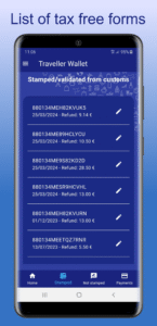 Traveller Wallet 1.4.3 screenshot 1