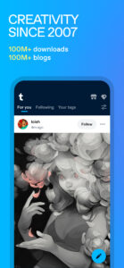 Tumblr: Social Media & Art 3.8.3.10 screenshot 1