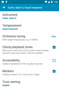 Tuner - gStrings 2.4.1 screenshot 4