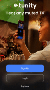 Tunity: Hear Any Muted TV Live 1.45.0 screenshot 1