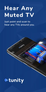 Tunity: Hear Any Muted TV Live 2.0.0 screenshot 1
