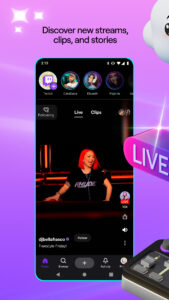 Twitch: Live Streaming 24.8.0_BETA screenshot 1