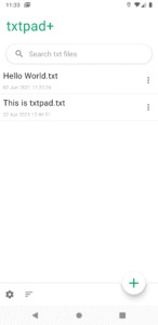 txtpad — Create txt files screenshot 1