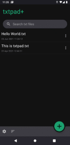 txtpad — Create txt files screenshot 2