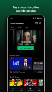 Univision App: Stream TV Shows (Android TV) 13.1174 screenshot 1