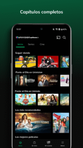 Univision App: Stream TV Shows (Android TV) 13.1174 screenshot 3