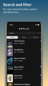 Upflix : Streaming Guide 5.10.25 screenshot 6