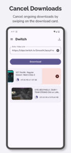 Video Downloader for Twitch 2.1 screenshot 5
