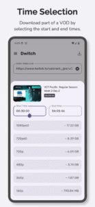 Video Downloader for Twitch 2.07 screenshot 4