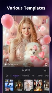 AI Video Maker AI Video Editor 6.3.0.0 screenshot 2