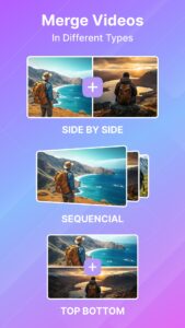 Video Merger, Joiner, Collage 18.1.0 screenshot 1