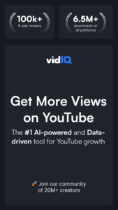 vidIQ for YouTube 2.2.74 screenshot 1