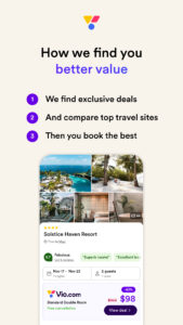 Vio: Hotels & travel deals 2.3.1 screenshot 3