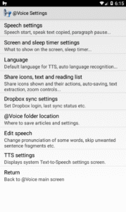 @Voice: Text to Speech Reader 34.4.2 screenshot 7